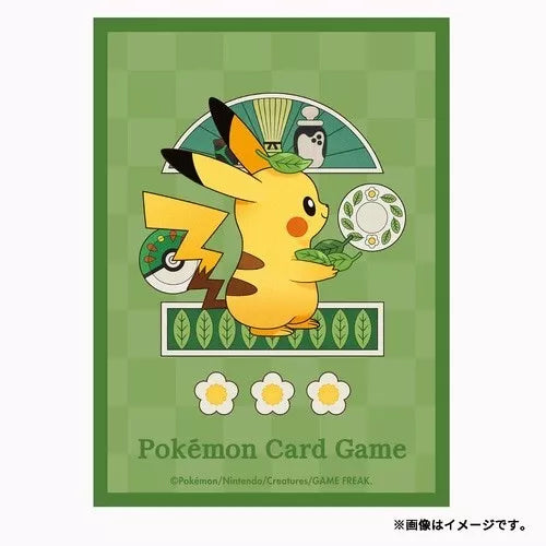 Fundas para tarjetas originales de Pokemon Center Cafe Poltchageist OFICIAL DE JAPÓN
