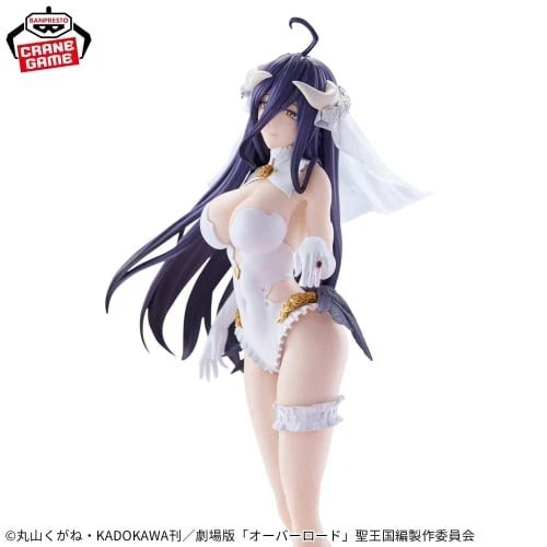 Banpresto Glitter & Glamours Overlord Albedo Wedding Ver. Figure JAPAN OFFICIAL