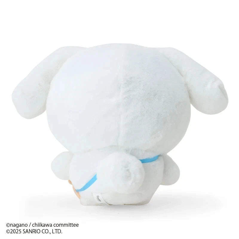 Peluche Sanrio Cinnamoroll x Chiikawa Hachiware UFFICIALE DEL GIAPPONE