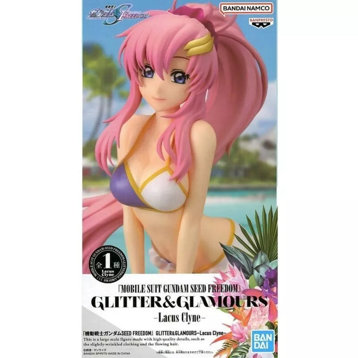 Banpresto glitter & glamours Gundam Seed Freedom Lacus Clyne Figura Japão