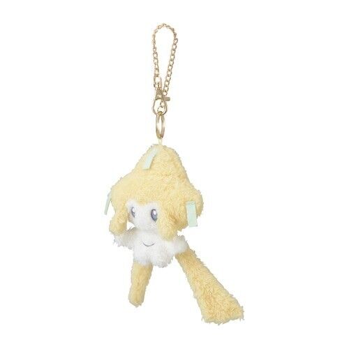 Pokemon Center Original Lighting Mascot Keychain Plush Doll Jirachi JAPAN