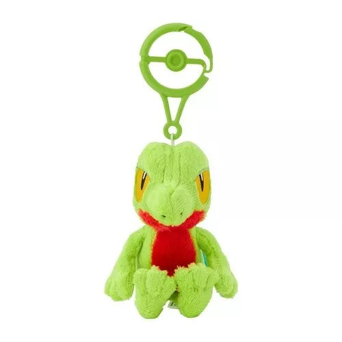 Pokemon Center Original Plush Doll with Carabiner Treecko JAPAN OFFICIAL