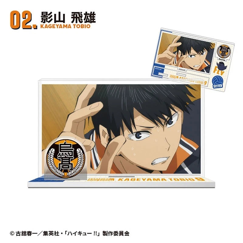 Haikyuu!! Memorial Acrylic Stand 10Pack Box Candy Toy JAPAN