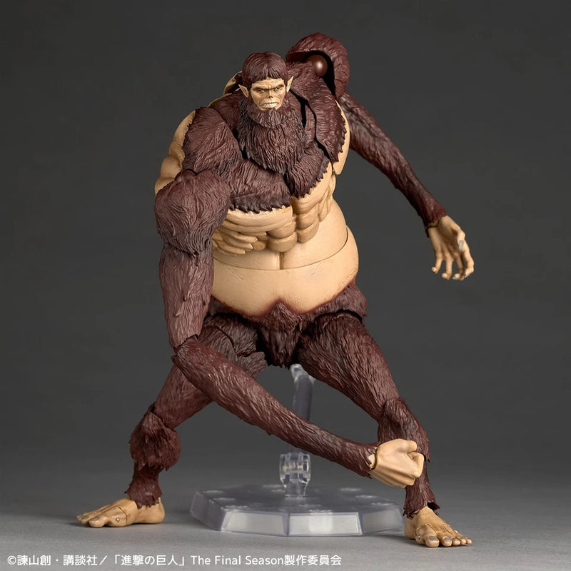 Kaiyodo Revoltech Amazing Yamaguchi Attack on Titan Beast Titan Action Figure