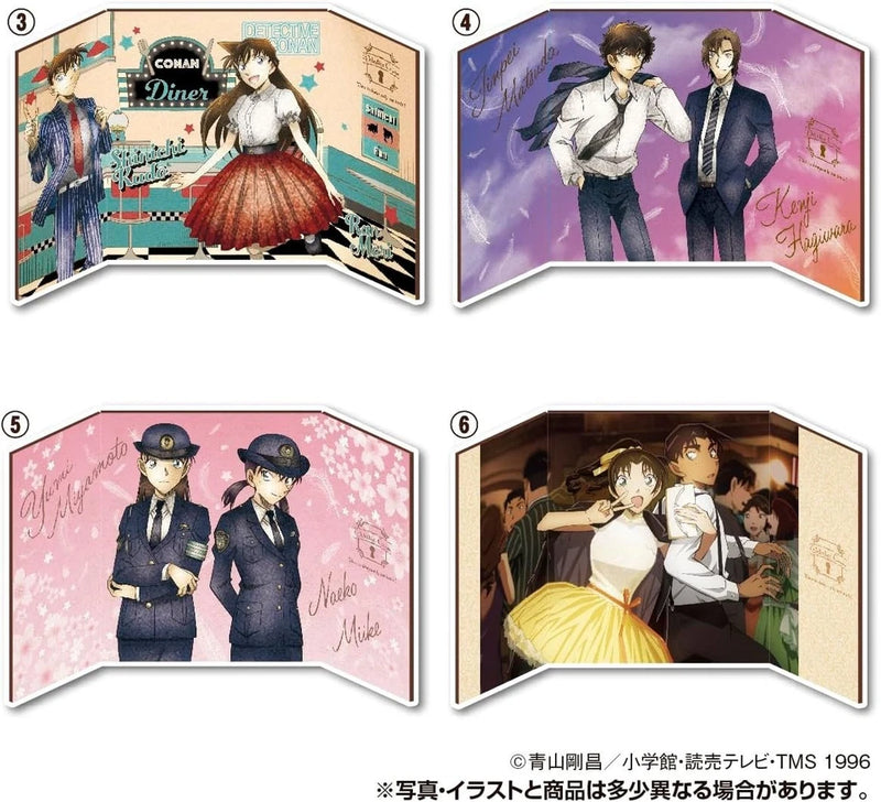 Detective Conan Art Gallery Collection vol.4 10Pack Box Candy Toy JAPAN OFFICIAL