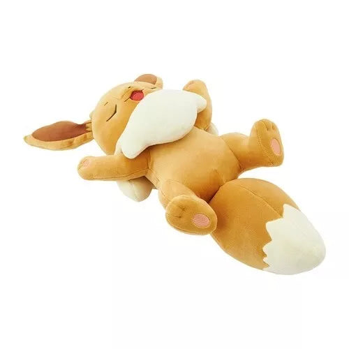 Pokemon Center Original Sleep Motchiri Eevee Oyasumi Ver. Plush Doll JAPAN