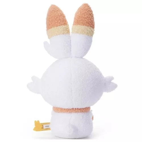 Pokemon Pokepeace Scorbunny with Mini Plush Ver. Plush Doll JAPAN OFFICIAL