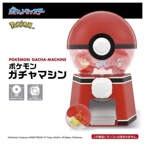 Pokemon Gacha Machine OFICIAL DE JAPÓN