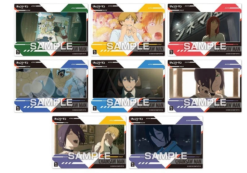 Chainsaw Man Reze Arc Clear Card Collection Gum 2 18Pack Box TCG Candy Toy JAPAN