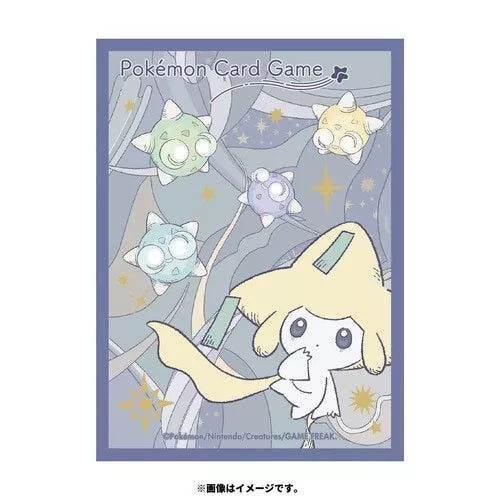 Pokemon Center Original Card Sleeves Premium Gloss Jirachi Hoshi Tsunagi JAPAN