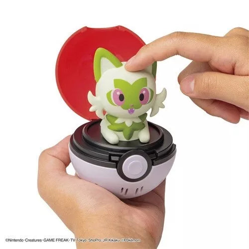 Pokemon Peekaboo Toy Sprigatito OFICIAL DE JAPÓN