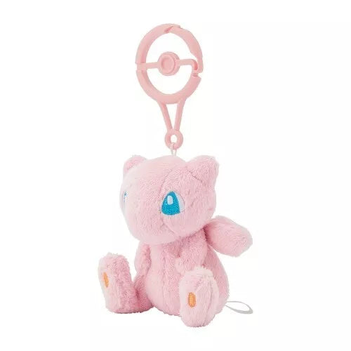 Pokemon Center Original Plush Doll with Carabiner Mew JAPAN OFFICIAL