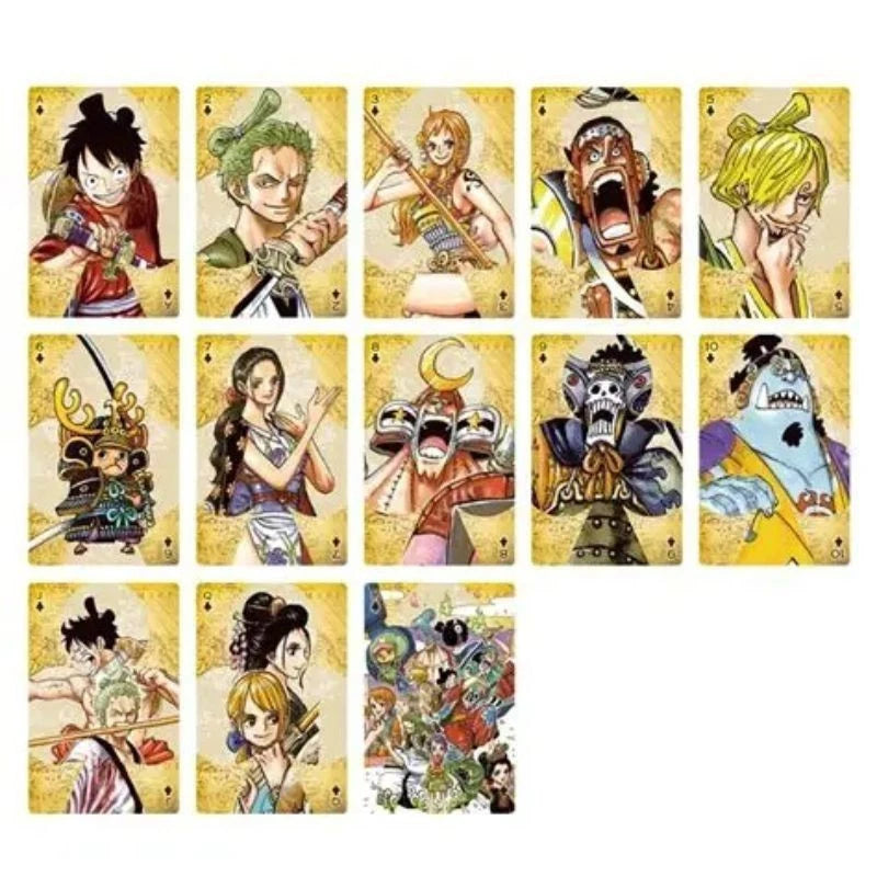 Shueisha One Piece Golden Playing Cards Trump The Straw Hat Crew JAPAN OFFICIAL