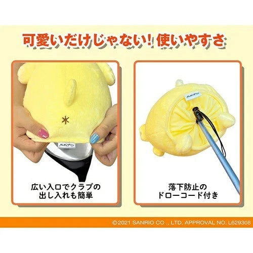 M･I･N･D Sanrio Golf Driver Head Cover Pom Pom Purin 460cc JAPAN OFFICIAL