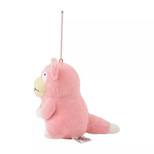 Pokemon Center Original Dondon Donkan Yan? Slowpoke Keychain Plush Doll JAPAN