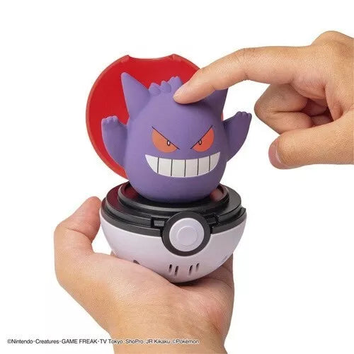 Pokemon Peekaboo Toy Gengar OFICIAL DE JAPÓN