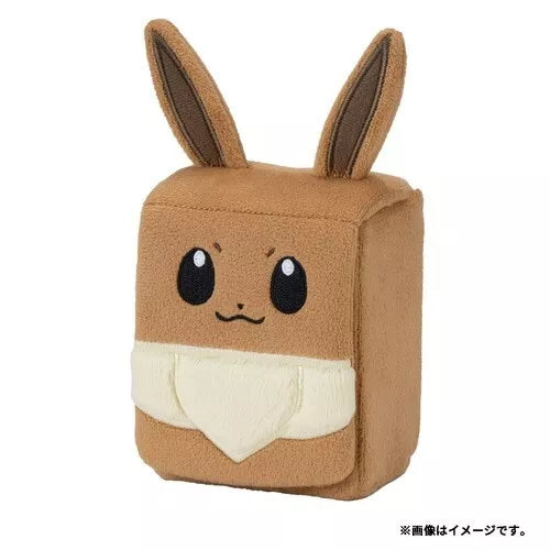 Pokemon Center Original Plush Deck Case Eevee JAPAN OFFICIAL