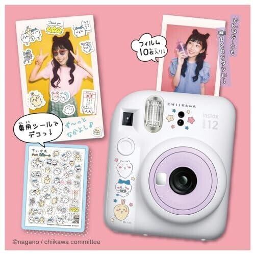 Takara Tomy Chiikawa Cheki Instax Mini 12 Instant Camera JAPAN OFFICIAL