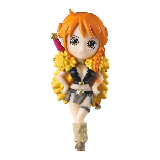 BANDAI One Piece Onepi no Mi 25th Sea Battle Complete Set Figure Capsule Toy