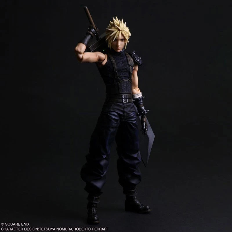 Square Enix Final Fantasy VII Rebirth PLAY ARTS Shin Cloud Strife Action Figure