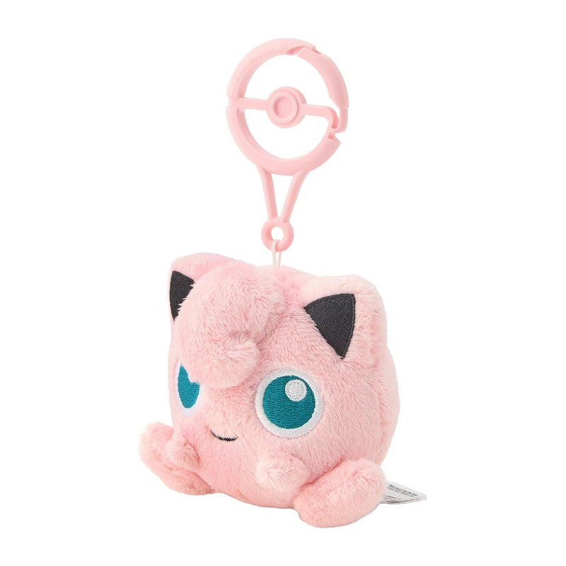 Pokemon Center Original Jigglypuff Plush with Carabiner JAPAN OFFICIAL
