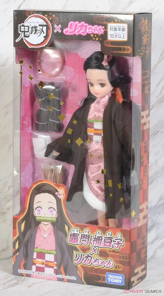 Takara Tomy Licca Chan Demon Slayer Nezuko Kamado x Licca Chan Doll JAPAN