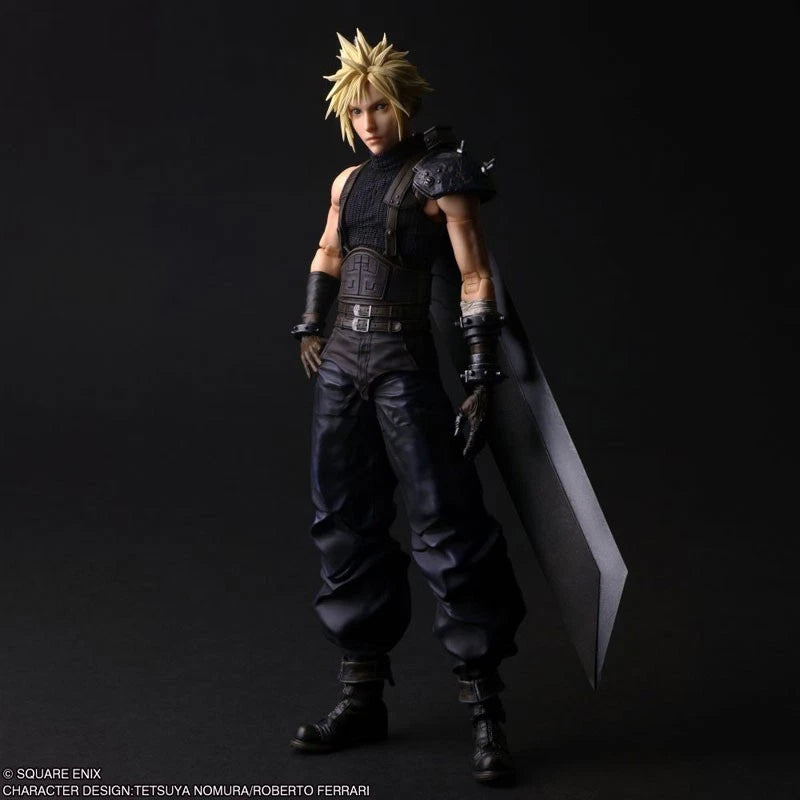 Square Enix Final Fantasy VII Rebirth PLAY ARTS Shin Cloud Strife Action Figure