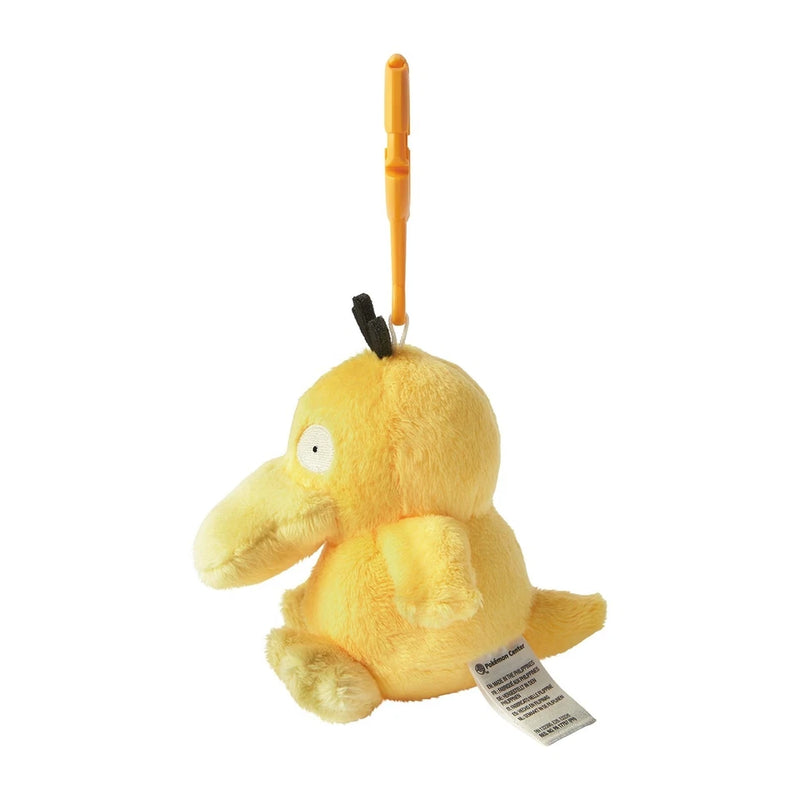 Pokemon Center Original Psyduck Plush with Carabiner JAPAN OFFICIAL
