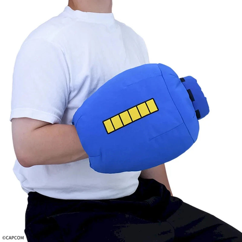 SEGA Platinum Zakka ROCKMAN Mega Man Rock Buster Cushion JAPAN OFFICIAL