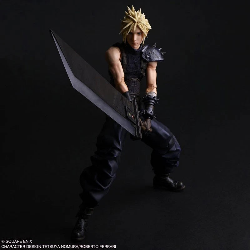 Square Enix Final Fantasy VII Rebirth PLAY ARTS Shin Cloud Strife Action Figure