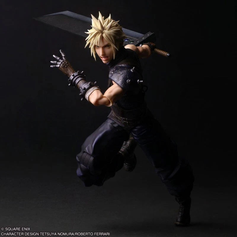 Square Enix Final Fantasy VII Rebirth PLAY ARTS Shin Cloud Strife Action Figure