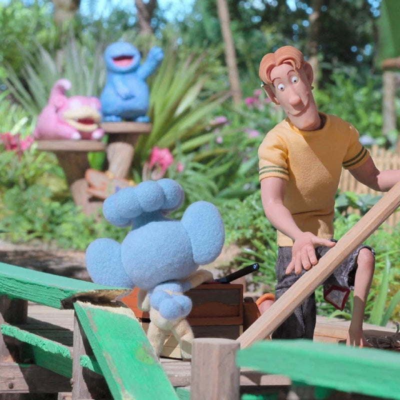 Pokemon Center Original Wooden Tray Slowpoke & Quagsire JAPAN OFFICIAL