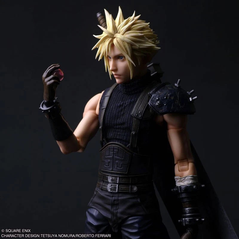 Square Enix Final Fantasy VII Rebirth PLAY ARTS Shin Cloud Strife Action Figure
