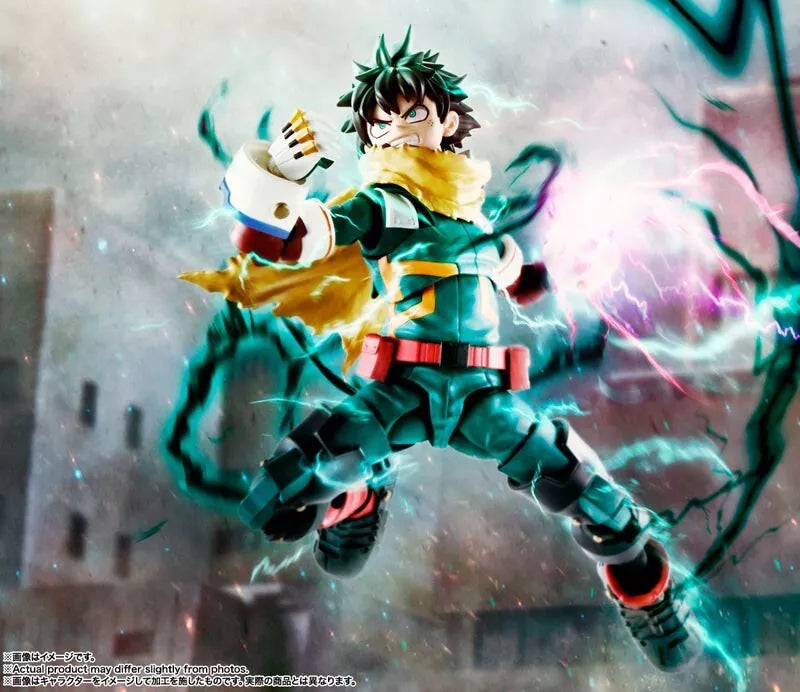 Bandai S.H.Figuarts My Hero Academia Izuku Midoriya Ação Figura Japão Oficial