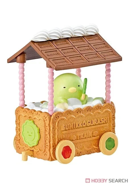 Re-Ment Sumikko Gurashi Mogu Mogu Sweets Train Full Set 6 BOX Figure JAPAN