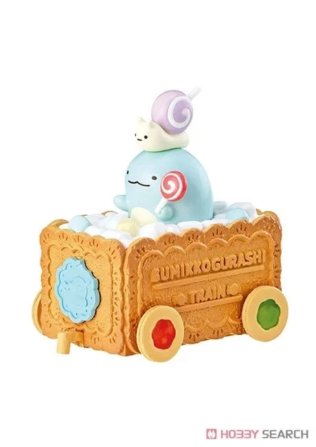Re-Ment Sumikko Gurashi Mogu Mogu Sweets Train Full Set 6 BOX Figure JAPAN