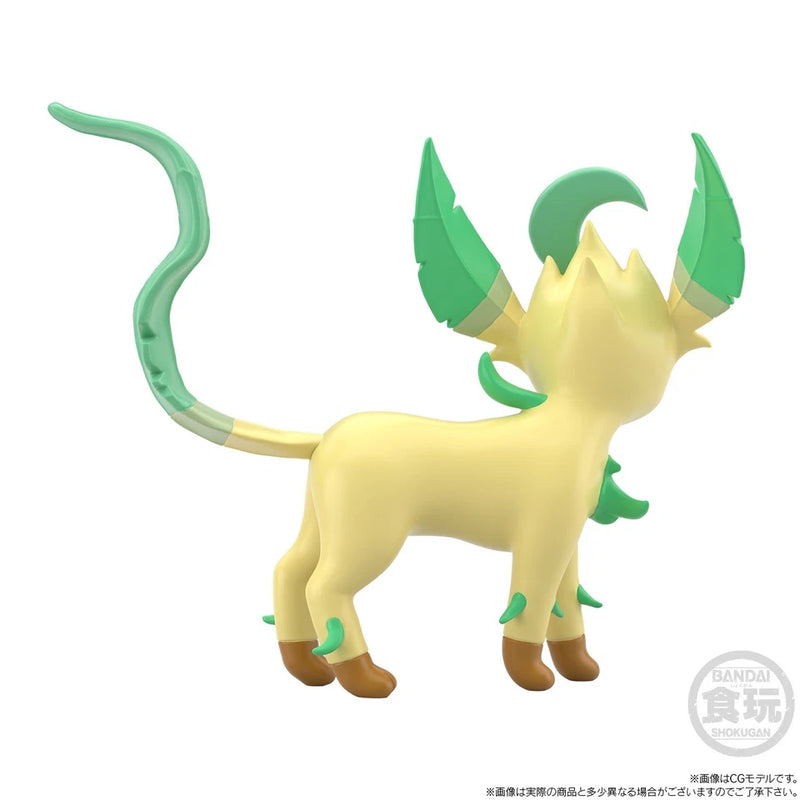 BANDAI Pokemon Scale World Hisui Region Adaman & Leafeon Figure JAPAN OFFICIAL