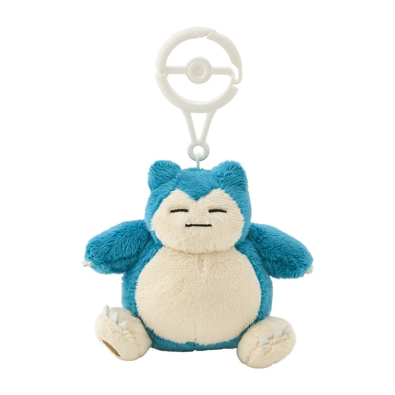 Pokemon Center Original Snorlax Plush with Carabiner JAPAN OFFICIAL