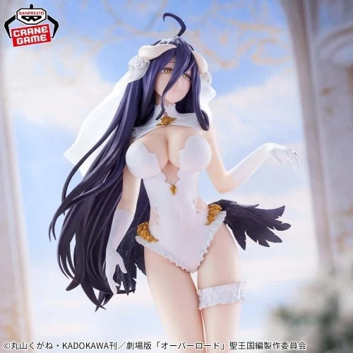 Banpresto Glitter & Glamours Overlord Albedo Wedding Ver. Figure JAPAN OFFICIAL