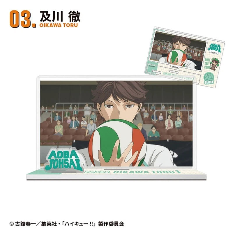 Haikyuu!! Memorial Acrylic Stand 10Pack Box Candy Toy JAPAN OFFICIAL