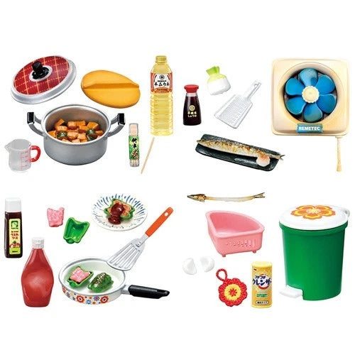 Re-Ment Petit Sample Series Home cooked meals Full 8 Set BOX Figure JAPAN