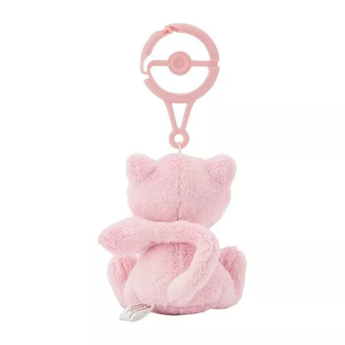 Pokemon Center Original Plush Doll with Carabiner Mew JAPAN OFFICIAL