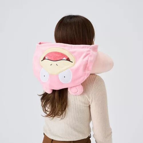 Almohada para el cuello con capucha de Pokémon Slowpoke OFICIAL DE JAPÓN