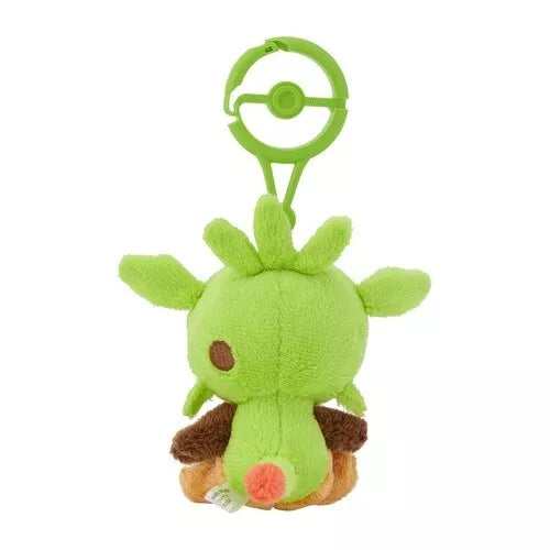 Pokemon Center Original Plush Doll with Carabiner Chespin JAPAN OFFICIAL