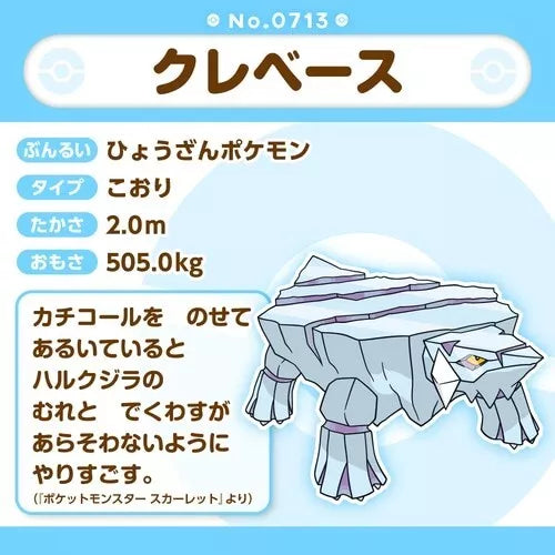 Pokemon Center Pokemon Fit Pokemon Fit Avalugg Boll Giappone Funzionario