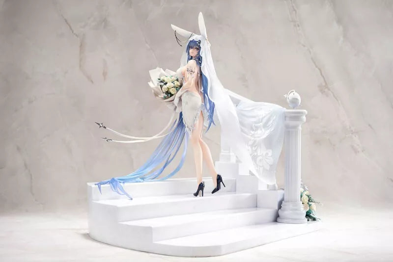 Azur Lane New Jersey Snow-White Cérémonie Ver. 1/7 figure officielle du Japon