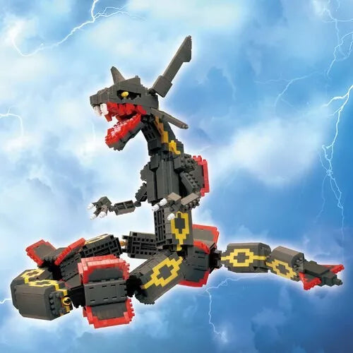 Pokemon Nanoblock Shiny Rayquaza Extreme DX JAPAN OFFICIAL