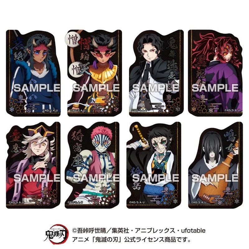 Demon Slayer Kimetsu no Yaiba Chara Cut Sticker Gum 16Pack Box Candy Toy JAPAN