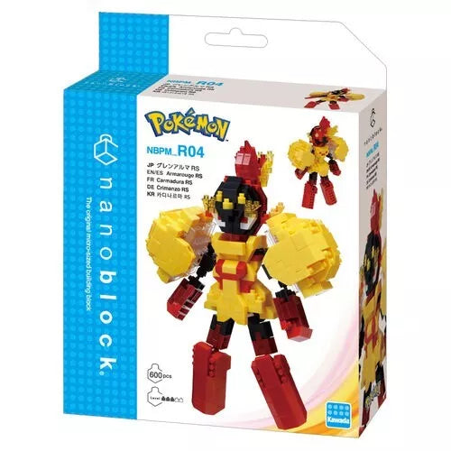 Pokemon Nanoblock Armarouge JAPAN OFFICIAL