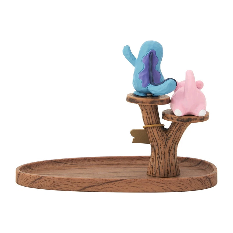 Pokemon Center Original Wooden Tray Slowpoke & Quagsire JAPAN OFFICIAL